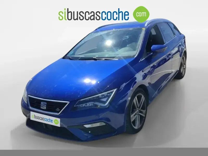 Azul Usado 2019 Seat Leon ST FR Familiar | 17.990 € (Un poco caro) - Imagen 1/4