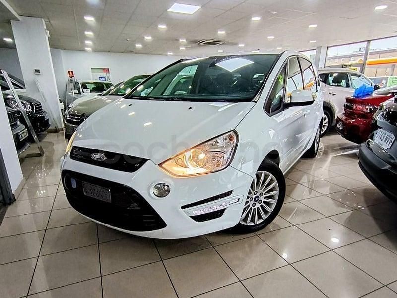 Usado Ford S-MAX Limited 140 CV (102 kW) 2015 Blanco Monovolumen
