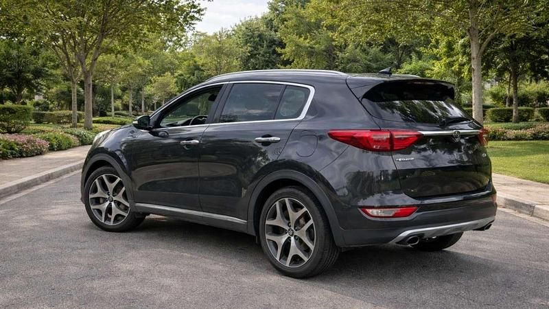 Usado Kia Sportage GT-Line 136 CV (100 kW) 2017 Negro SUV