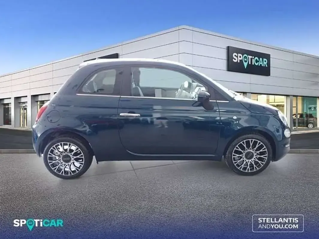 Usado Fiat 500 Dolcevita 71 CV (52 kW) 2024 Azul Berlina