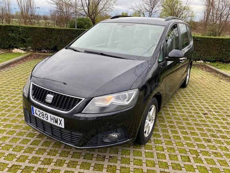 Usado Seat Alhambra Ecomotive 140 CV (102 kW) 2014 Negro Monovolumen