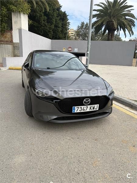 Gris / plata Usado 2019 Mazda 3 Berlina | 18.900 € (Precio justo) - Imagen 1/4