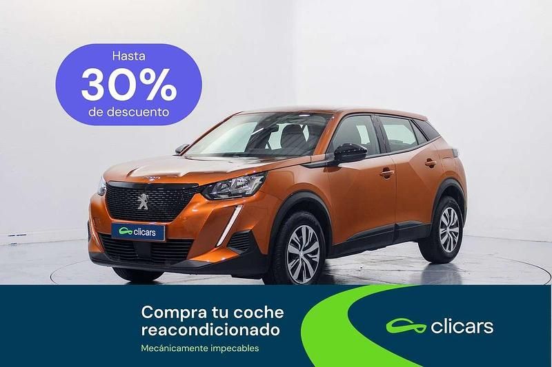 Usado Peugeot 2008 Active 101 CV (74 kW) 2022 Naranja SUV