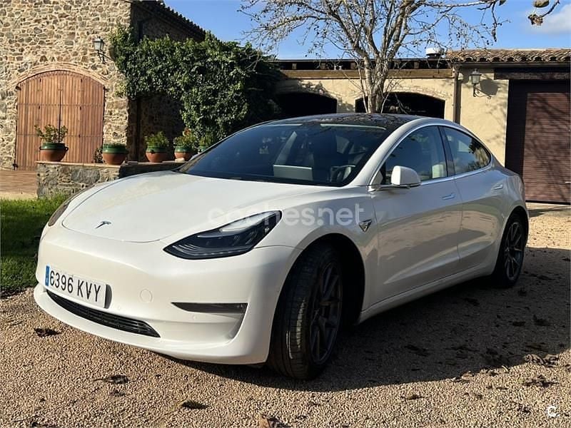 Eléctrico Usado 2019 Tesla Model 3 Berlina | 22.990 € (Buen precio) - Imagen 1/4