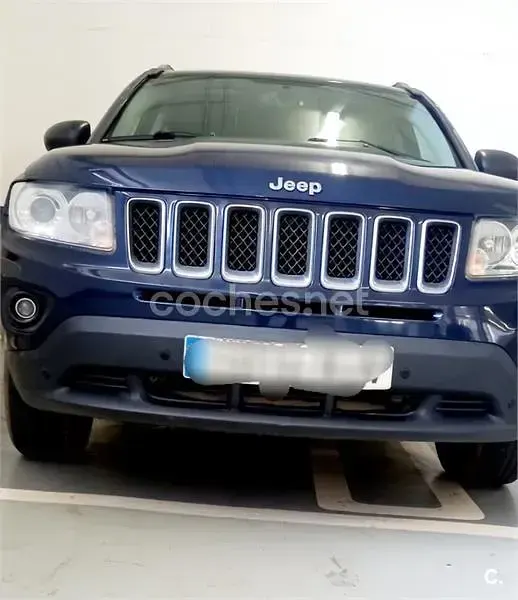 Usado Jeep Compass Limited 136 CV (100 kW) 2012 Azul SUV