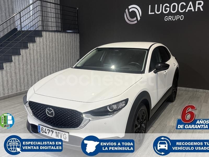 Blanco Usado 2024 Mazda CX-30 Homura-Line SUV | 27.900 € (Precio justo) - Imagen 1/4