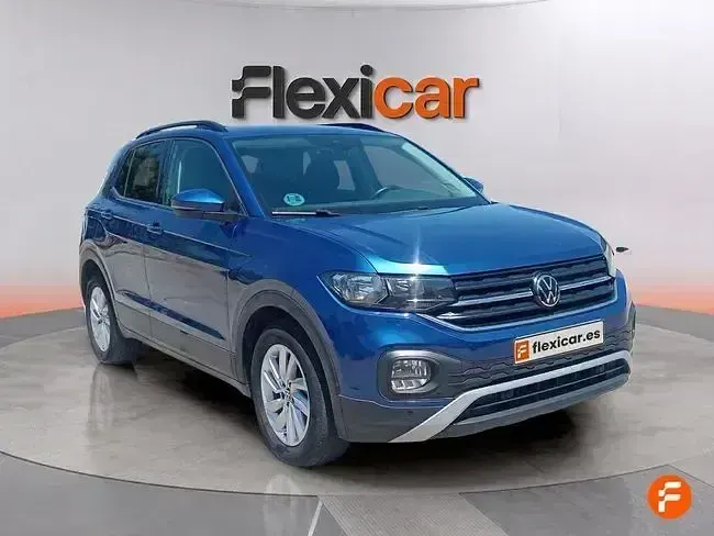 Usado VW T-Cross Advance 110 CV (80 kW) 2022 Azul SUV