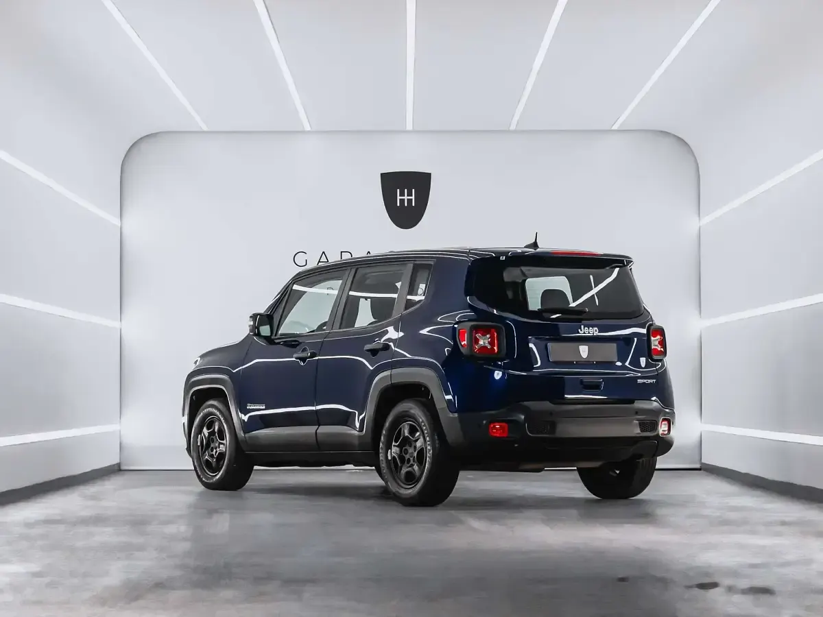 Käytetty Jeep Renegade Sport 120 HP (88 kW) 2018 Sininen Katumaasturi