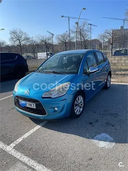 Usado Citroën C3 68 CV (50 kW) 2012 Azul Berlina