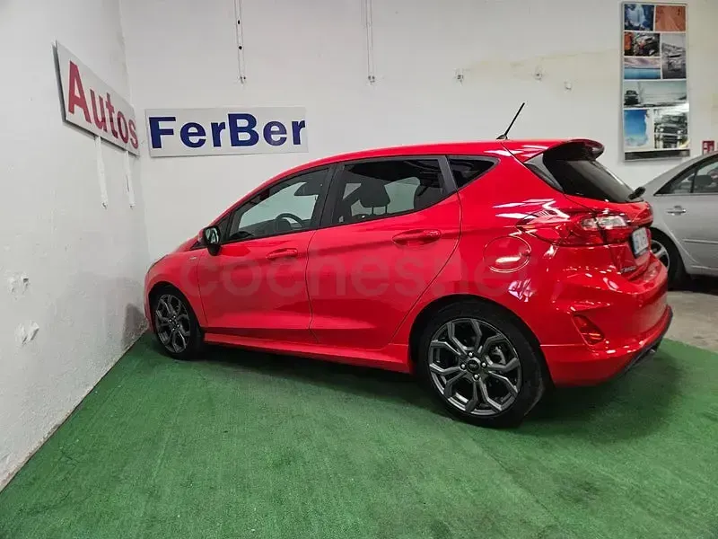 Usado Ford Fiesta ST-Line 95 CV (69 kW) 2019 Rojo Utilitario