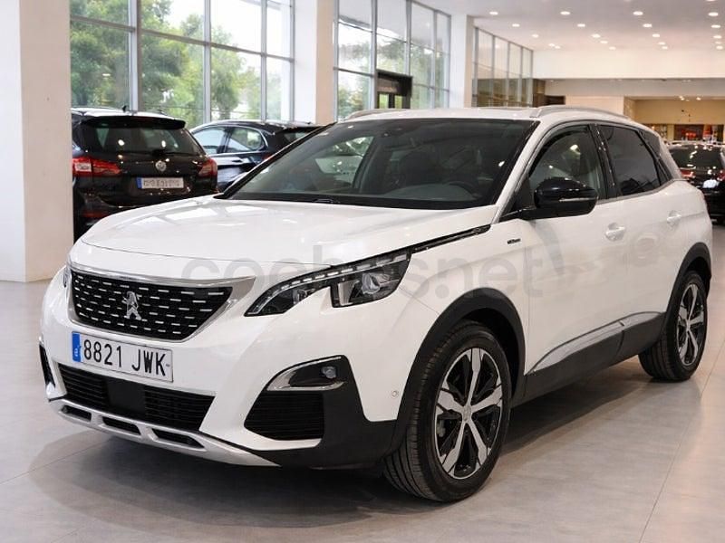 Usado Peugeot 3008 GT-line 130 CV (95 kW) 2018 Blanco SUV