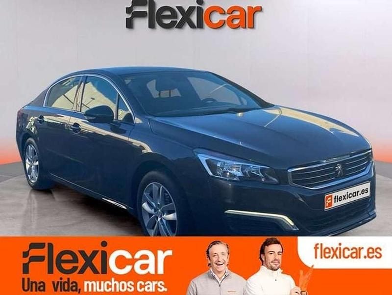 Usado Peugeot 508 Active 120 CV (88 kW) 2017 Negro Berlina