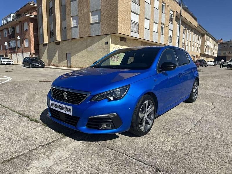 Usado Peugeot 308 GT 131 CV (96 kW) 2021 Azul Utilitario