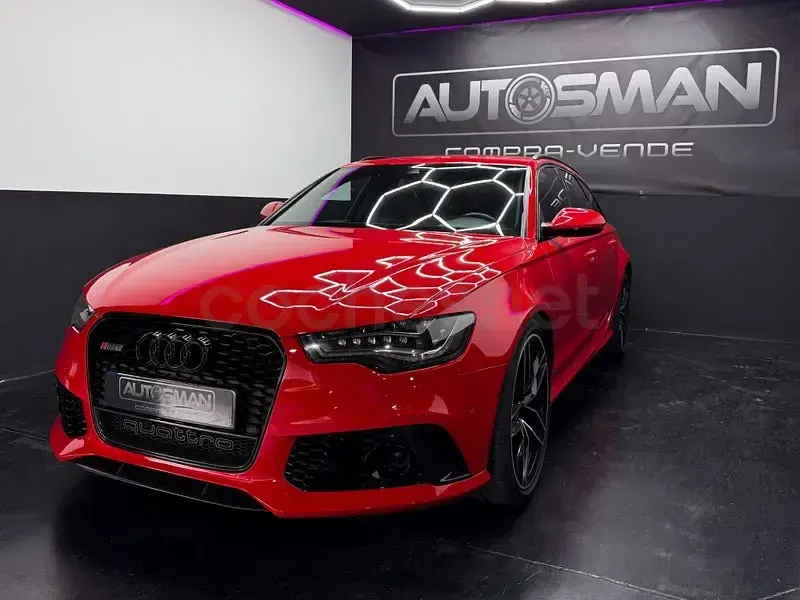 Usado Audi RS6 Sport 560 CV (411 kW) 2013 Rojo Familiar