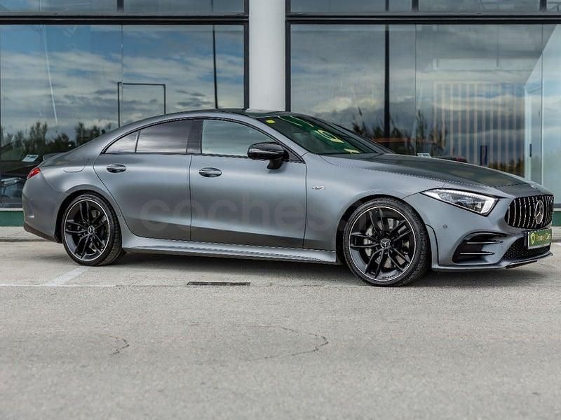 Usado Mercedes CLS53 AMG 435 CV (319 kW) 2019 Gris / plata Berlina