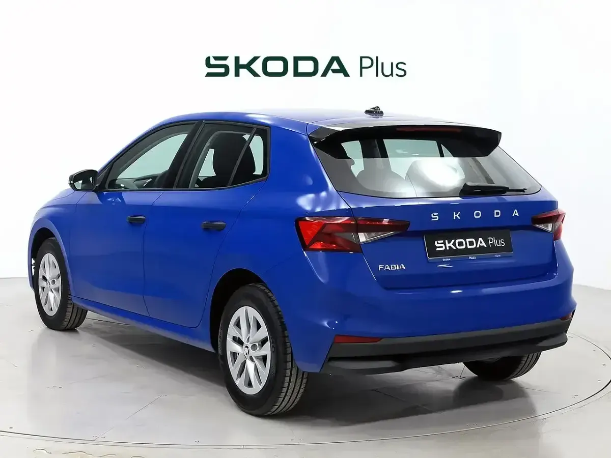 Brugt Skoda Fabia Essence 95 HK (69 kW) 2024 Blå Hatchback