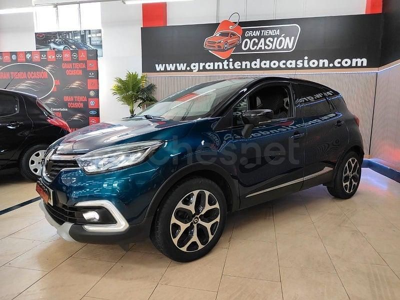 Usado Renault Captur Zen 91 CV (66 kW) 2019 Azul SUV