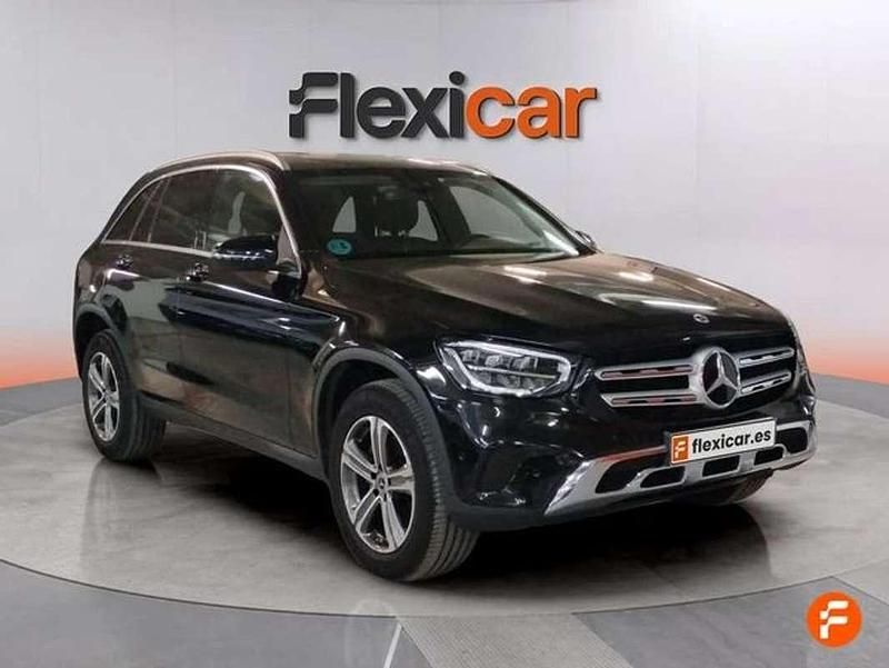 Usado Mercedes GLC220 194 CV (142 kW) 2022 Negro SUV