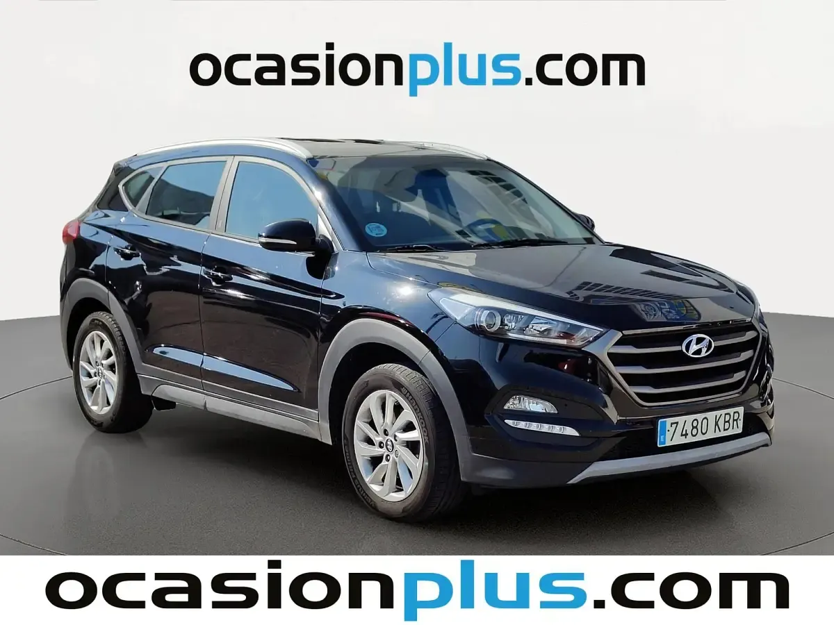 Usado Hyundai Tucson 115 CV (84 kW) 2017 Negro SUV