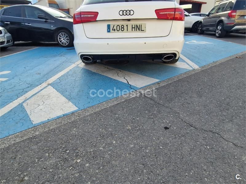 Blanco Usado 2013 Audi A6 Familiar | 13.000 € - Imagen 1/4