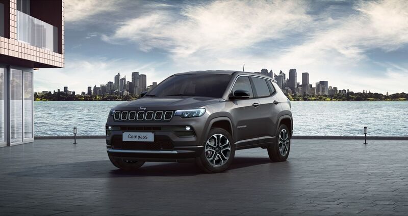 Gris Usado 2023 Jeep Compass Limited SUV | 38.300 € - Imagen 1/4