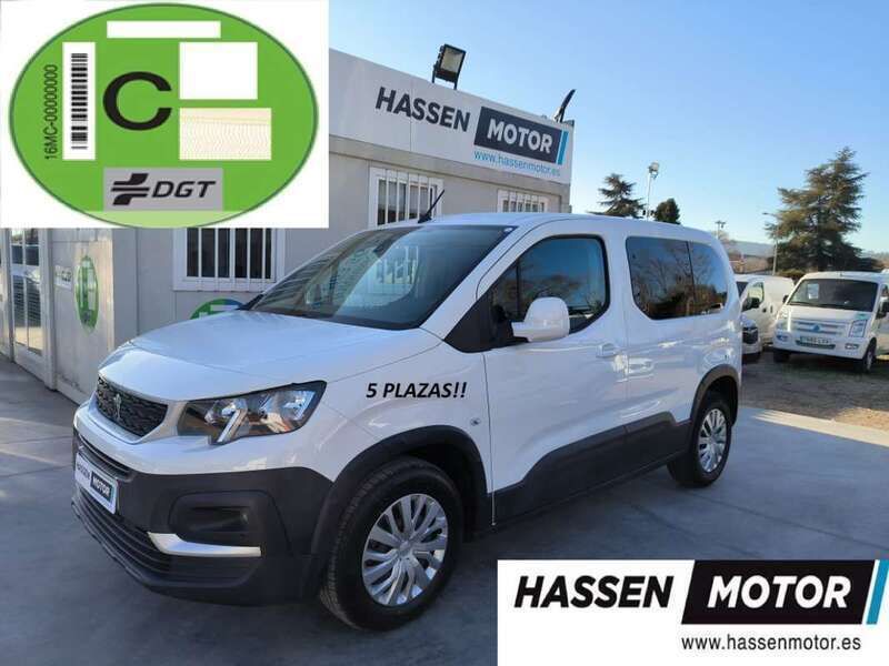 Blanco Usado 2021 Peugeot Rifter Active Monovolumen | 13.950 € (Super precio) - Imagen 1/4