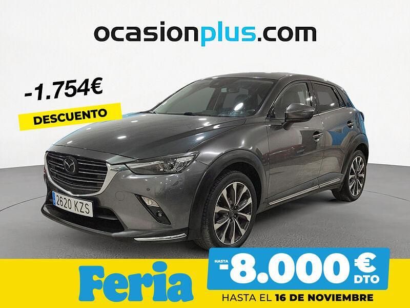 Gris Usado 2019 Mazda CX-3 SUV | 19.300 € (Un poco caro) - Imagen 1/4