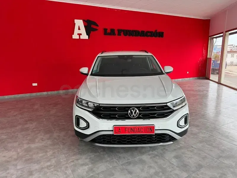 Usado VW T-Roc Life 150 CV (110 kW) 2022 Blanco SUV