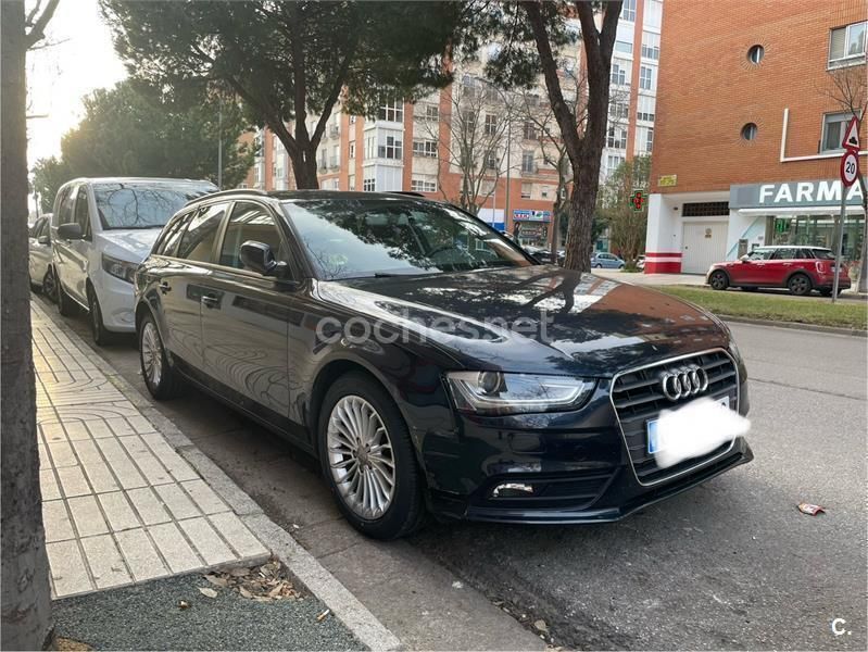 Usado Audi A4 177 CV (130 kW) 2014 Negro Familiar