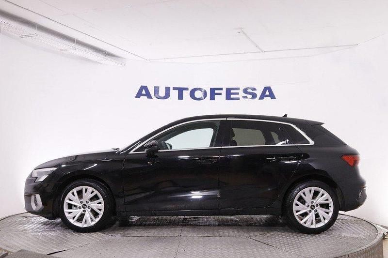 Usado Audi A3 Sportback 150 CV (110 kW) 2021 Negro Utilitario