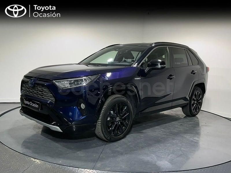 Usado Toyota RAV4 Hybrid Style 222 CV (163 kW) 2021 Azul SUV