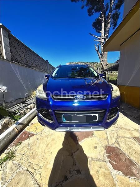 Usado Ford Kuga Titanium S 163 CV (119 kW) 2013 Azul SUV
