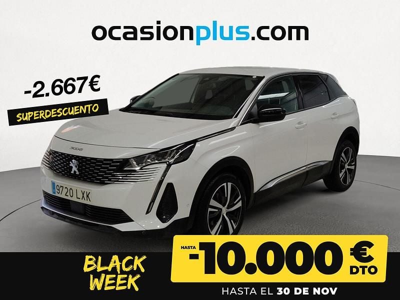 Blanco Usado 2022 Peugeot 3008 Allure Recogida | 17.800 € (Precio justo) - Imagen 1/4