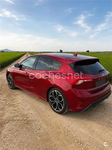 Usado Ford Focus ST-Line X 125 CV (91 kW) 2019 Rojo Berlina