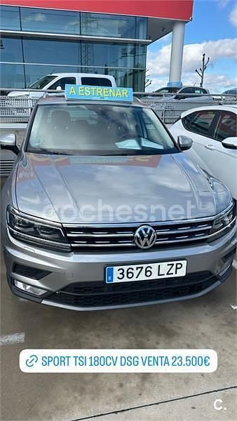 Gris / plata Usado 2016 VW Tiguan Sportline SUV | 22.000 € (Precio justo) - Imagen 1/4