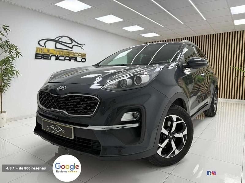 Gris Usado 2021 Kia Sportage Plus SUV | 19.900 € (Precio justo) - Imagen 1/4
