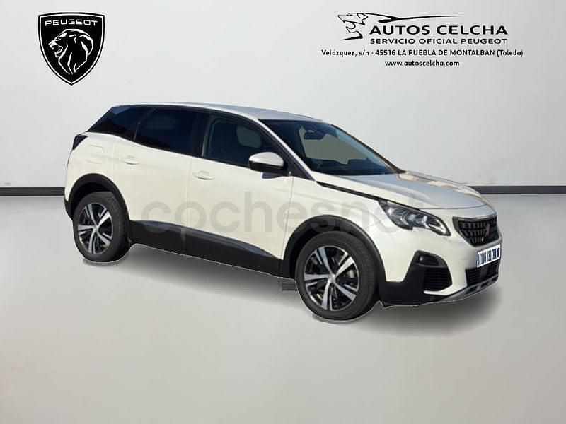 Usado Peugeot 3008 Allure 130 CV (95 kW) 2019 Blanco SUV