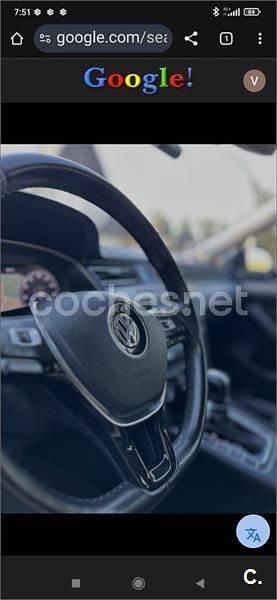 Blanco Usado 2017 VW Passat GTE Berlina | 19.000 € (Precio justo) - Imagen 1/3