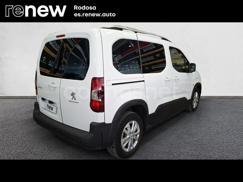Usado Peugeot Rifter Access 100 CV (73 kW) 2019 Blanco Monovolumen