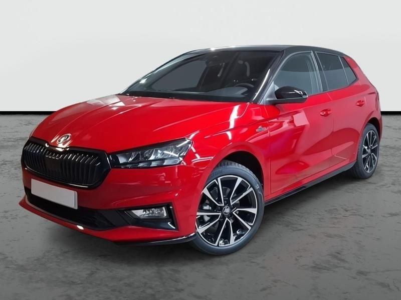 Rojo velvet metalizado/negro mágico Usado 2025 Skoda Fabia Monte Carlo | 18.990 € (Buen precio) - Imagen 1/4