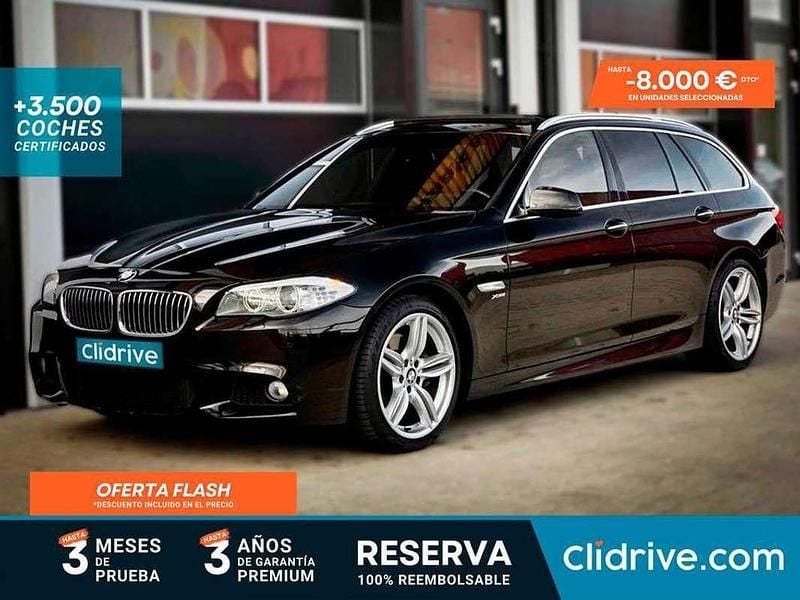 Negro Usado 2012 BMW 535 Comfort Edition Familiar | 17.690 € (Precio justo) - Imagen 1/3