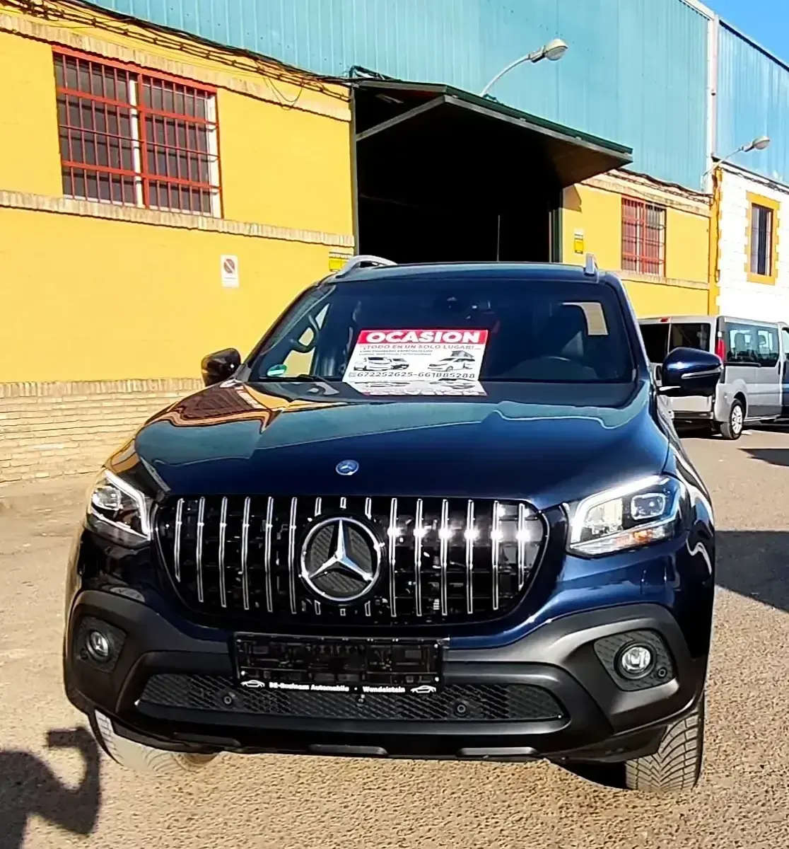 Usado Mercedes X250 Progressive 190 CV (139 kW) 2019 Azul Pickup/Camioneta