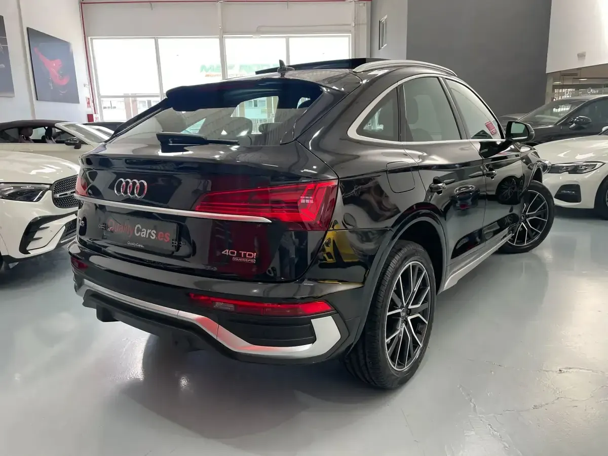 Usado Audi Q5 S-Line 204 CV (150 kW) 2022 Negro SUV