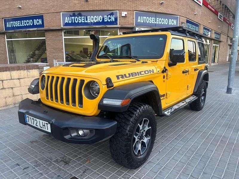 Amarillo Usado 2020 Jeep Wrangler Rubicon SUV | 57.900 € - Imagen 1/4