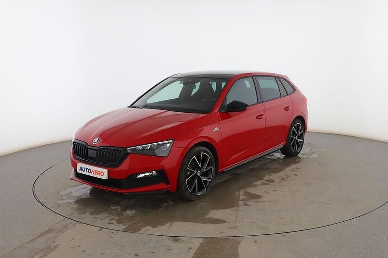 Usado Skoda Scala Monte Carlo 150 CV (110 kW) 2023 Rojo Utilitario