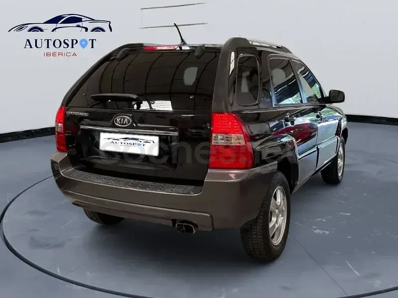 Usado Kia Sportage 142 CV (104 kW) 2007 Negro SUV