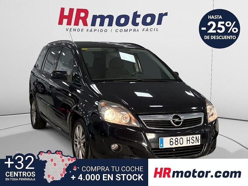 Usado Opel Zafira Family 111 CV (81 kW) 2013 Negro Monovolumen