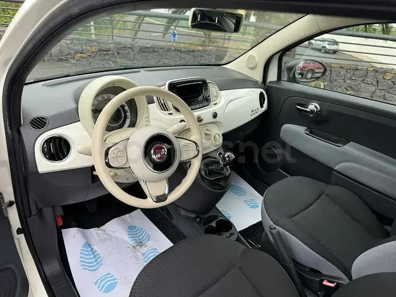 Usado Fiat 500 Pop 69 CV (50 kW) 2016 Blanco Berlina