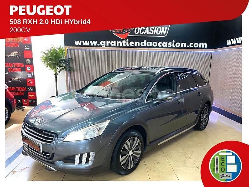 Gris / plata Usado 2017 Peugeot 508 RXH Familiar | 13.980 € (Precio justo) - Imagen 1/4