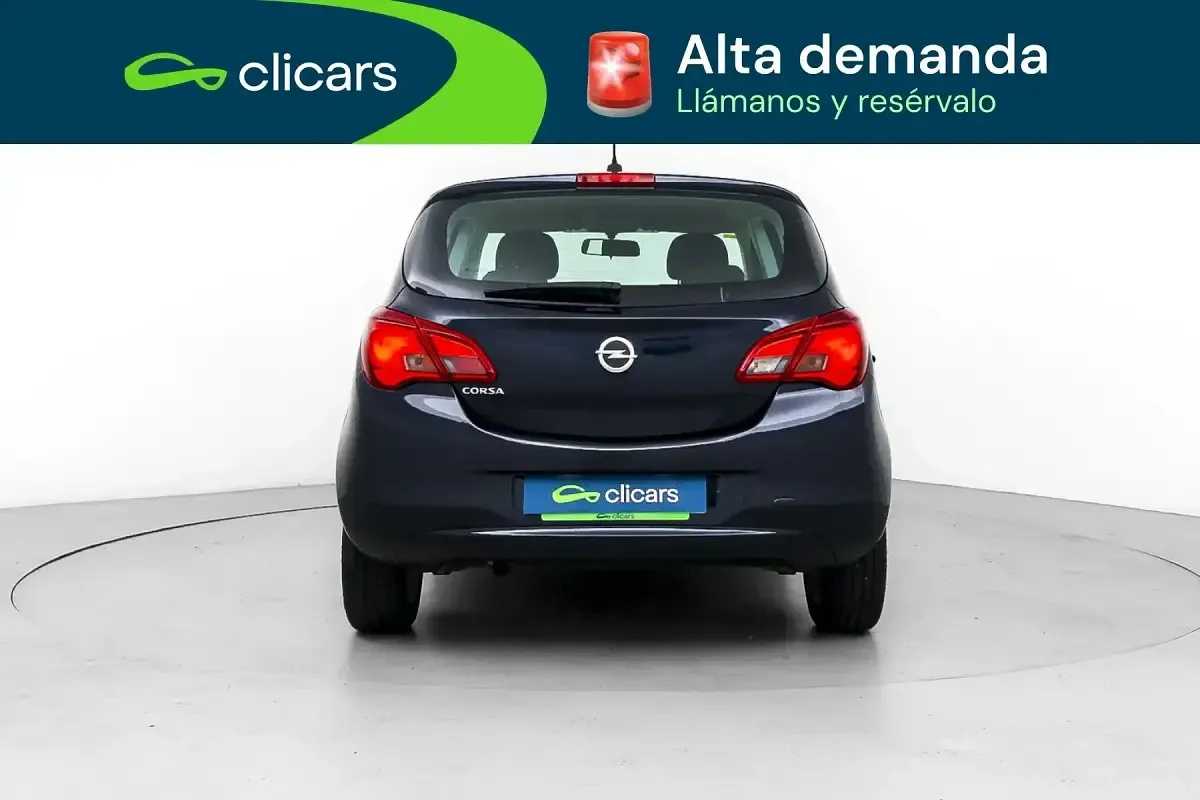 Usado Opel Corsa Selective 90 CV (66 kW) 2018 Negro Utilitario